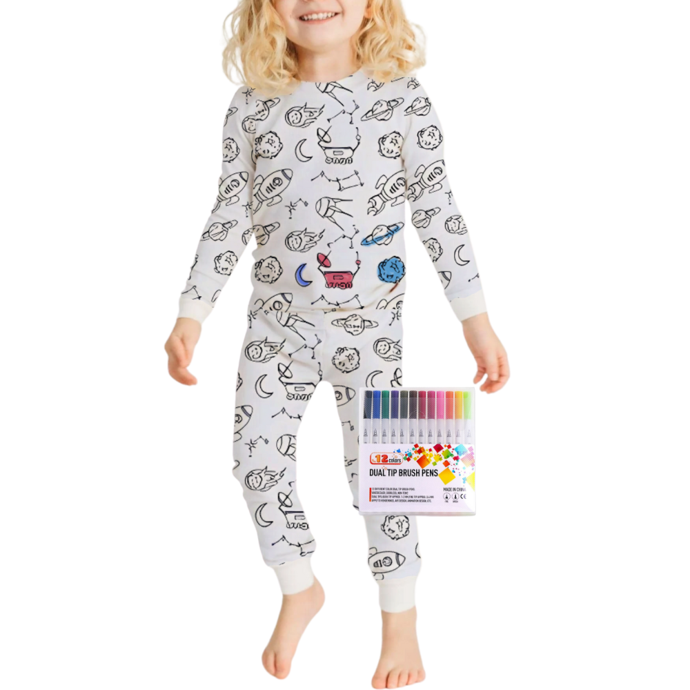 Doodle Dream Pyjamas -Galaksen - Ozerty