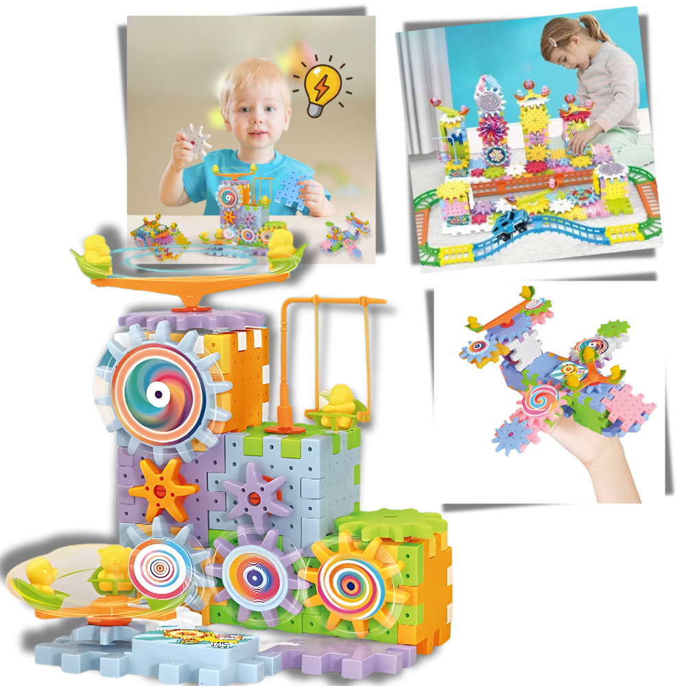 Lærerige byggeklodser med dobbeltfunktion - Ozerty