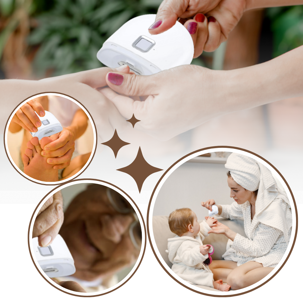 Elektrisk negleklipper med to hastigheder
- Ozerty