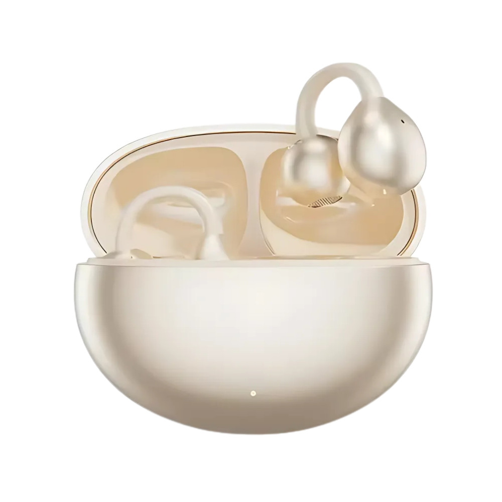 DualSync Clip Hovedtelefoner -Beige - Ozerty