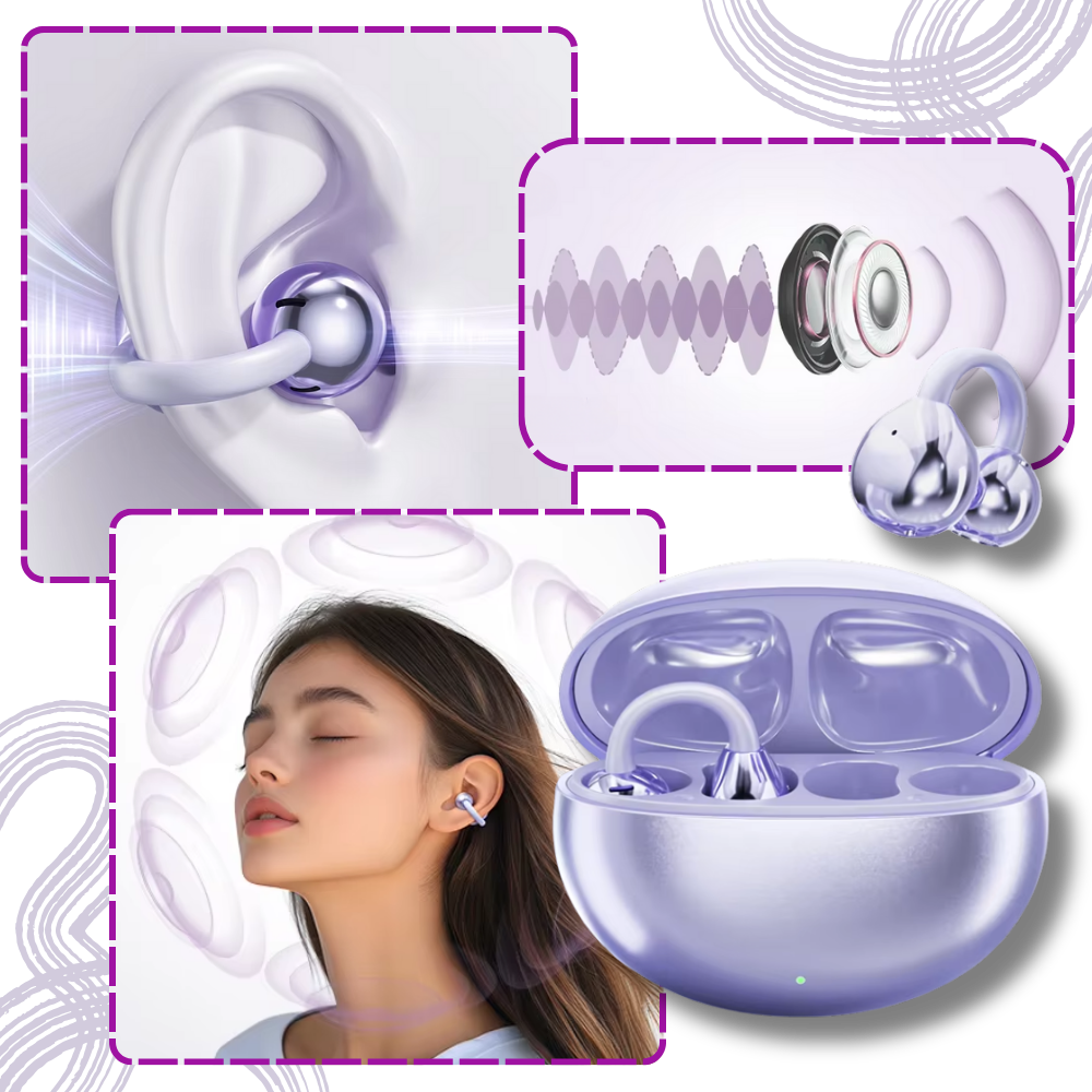 DualSync Clip Hovedtelefoner - Ozerty