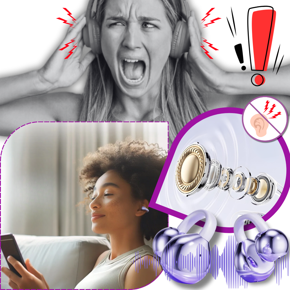 DualSync Clip Hovedtelefoner - Ozerty