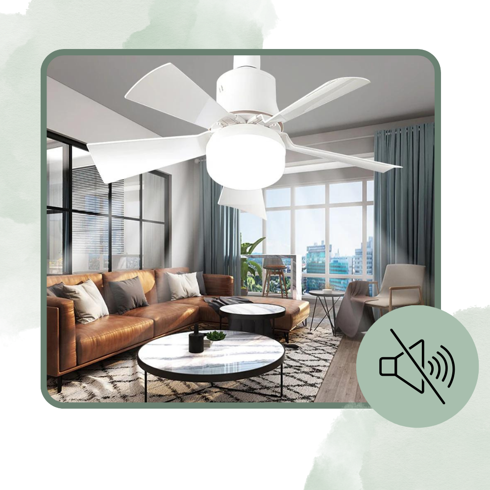 Ventilatorlampe med E27 fatning - Ozerty