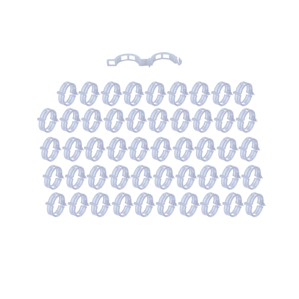 Let anvendelig clips til plantestøtte
-50 stk. - Ozerty