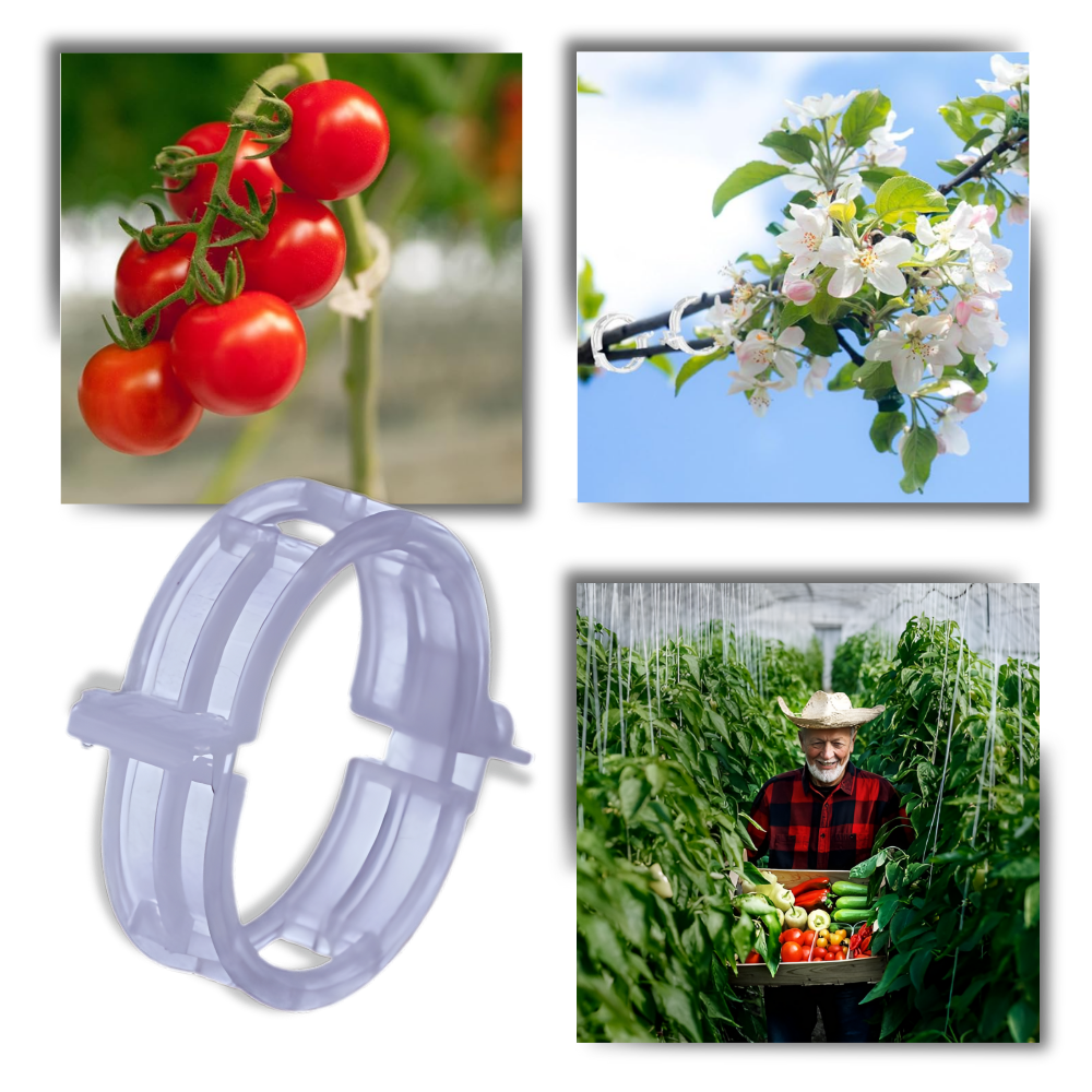 Let anvendelig clips til plantestøtte
- Ozerty