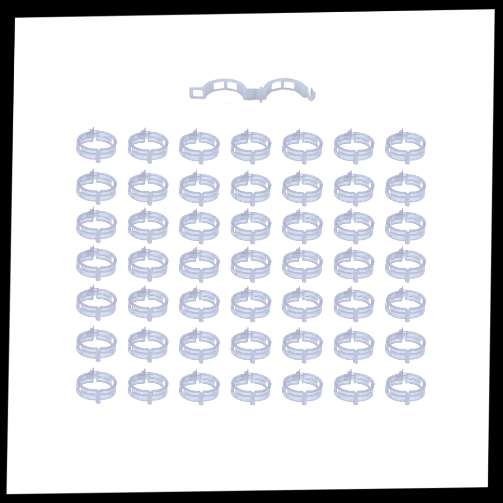 Let anvendelig clips til plantestøtte
- Ozerty