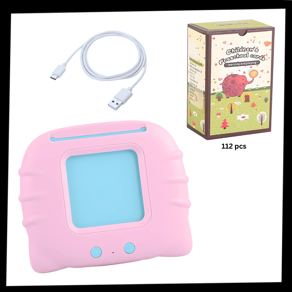 Pædagogiske Talende Flashkort - Ozerty