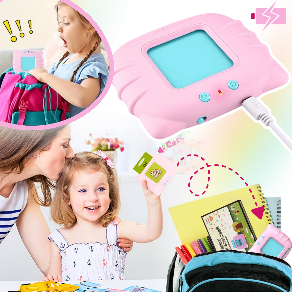 Pædagogiske Talende Flashkort - Ozerty