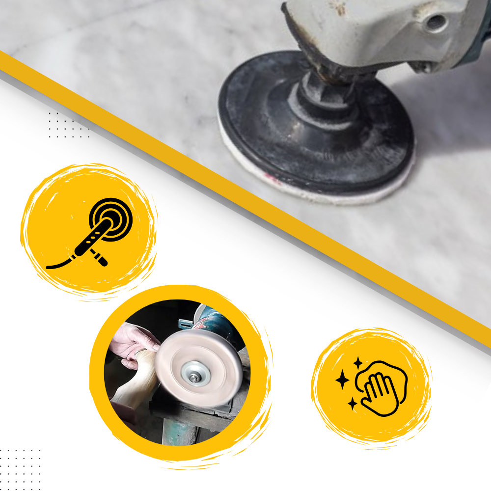 Effektiv polerskive til boremaskine
- Ozerty