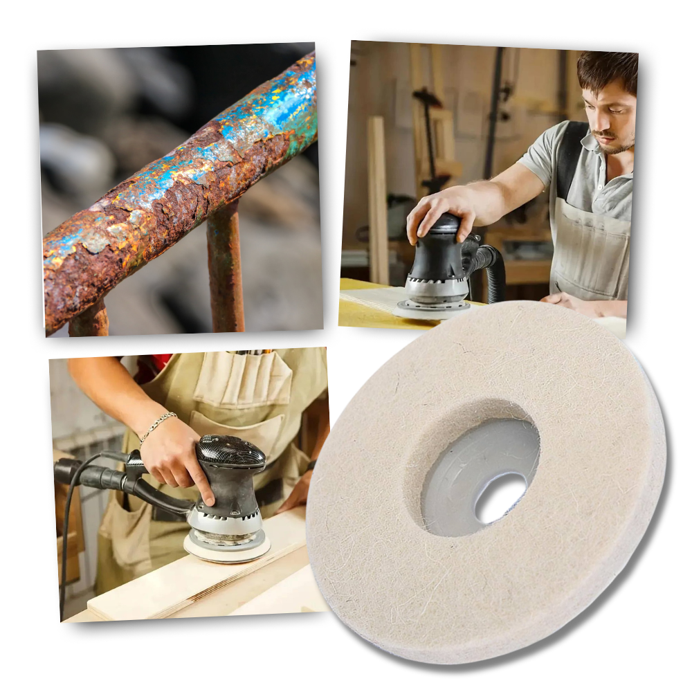 Effektiv polerskive til boremaskine
- Ozerty