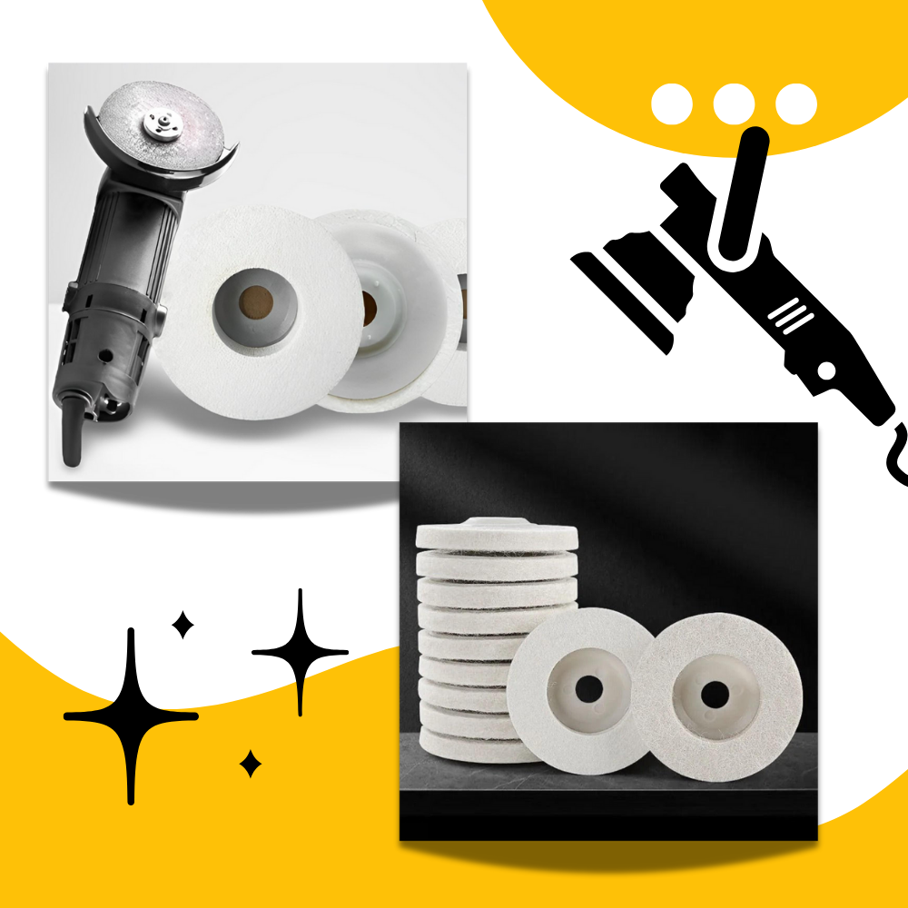 Effektiv polerskive til boremaskine
- Ozerty