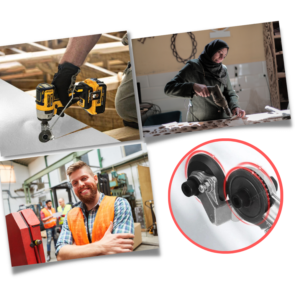 Elektrisk sæt af borepladeskærer
- Ozerty