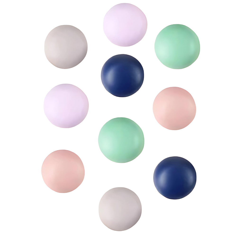 Elegante brocheknap uden syning
-Pastel - Ozerty