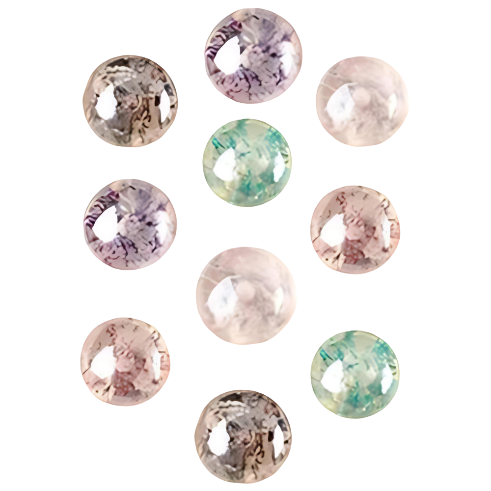 Elegante brocheknap uden syning
-Gennemsigtig - Ozerty