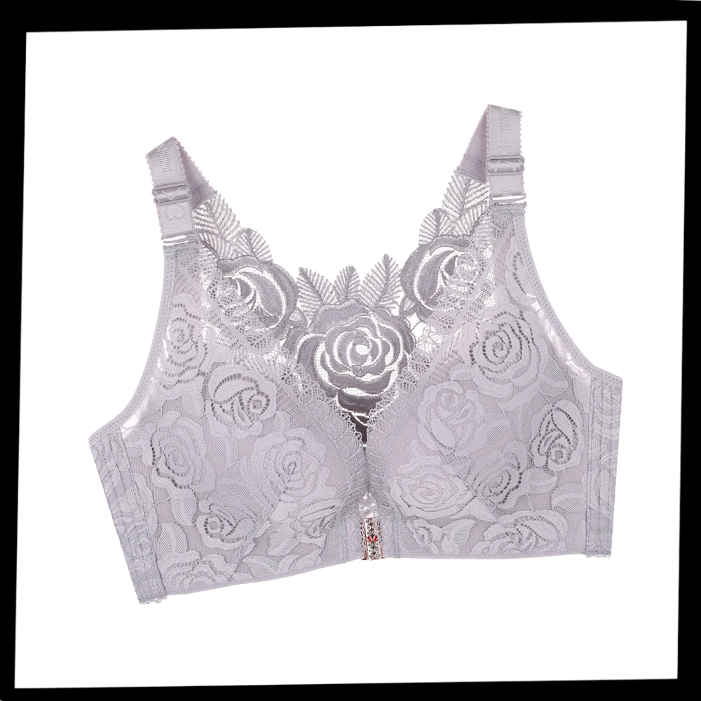 Elegant Rose Push-up Blonde BH - Ozerty