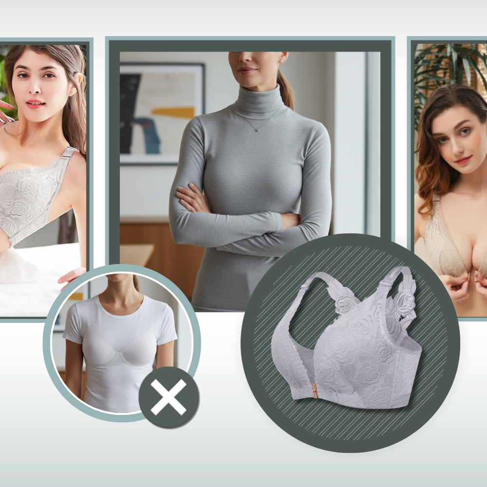 Elegant Rose Push-up Blonde BH - Ozerty