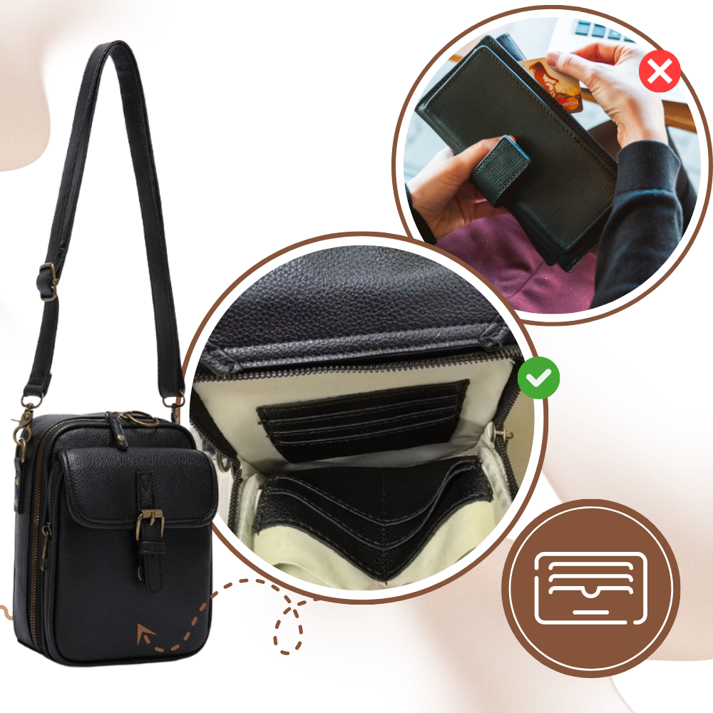 Vintage Alt-i-En Crossbody-Taske - Ozerty