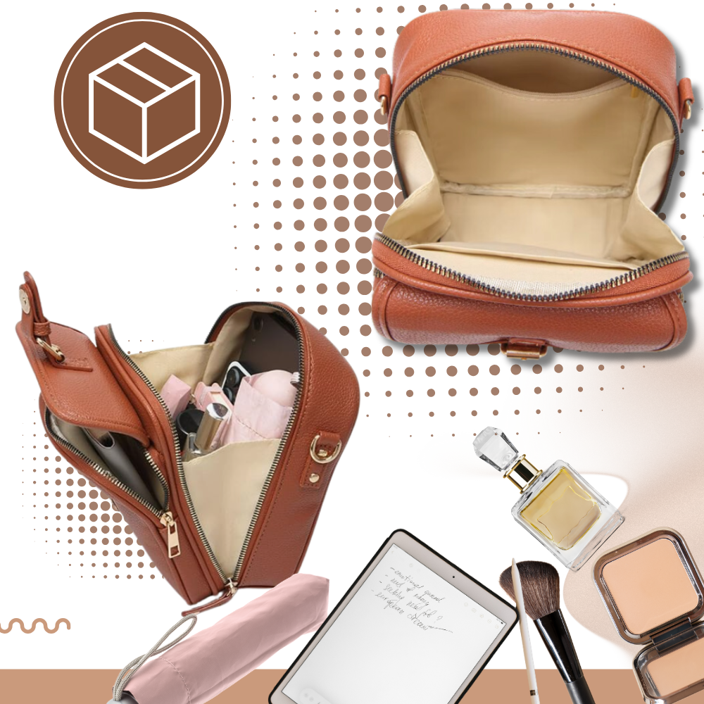 Vintage Alt-i-En Crossbody-Taske - Ozerty