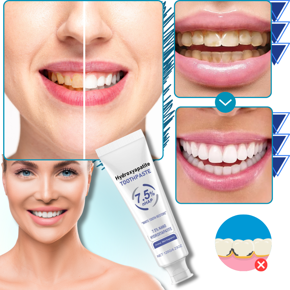 Emaljeforstærkende Tandpasta med Mynte - Ozerty