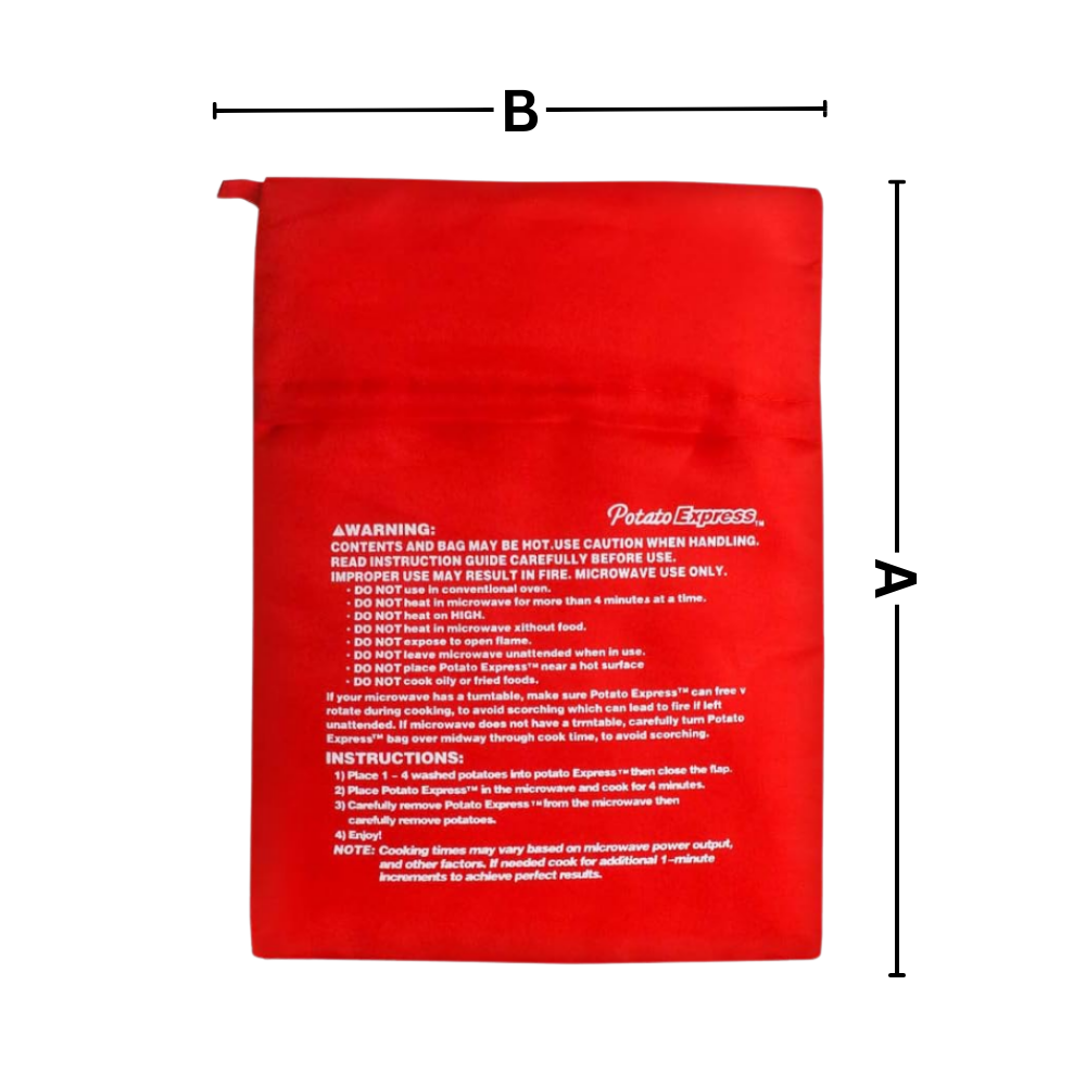 Energibesparende kartoffelpose til mikroovn
- Ozerty