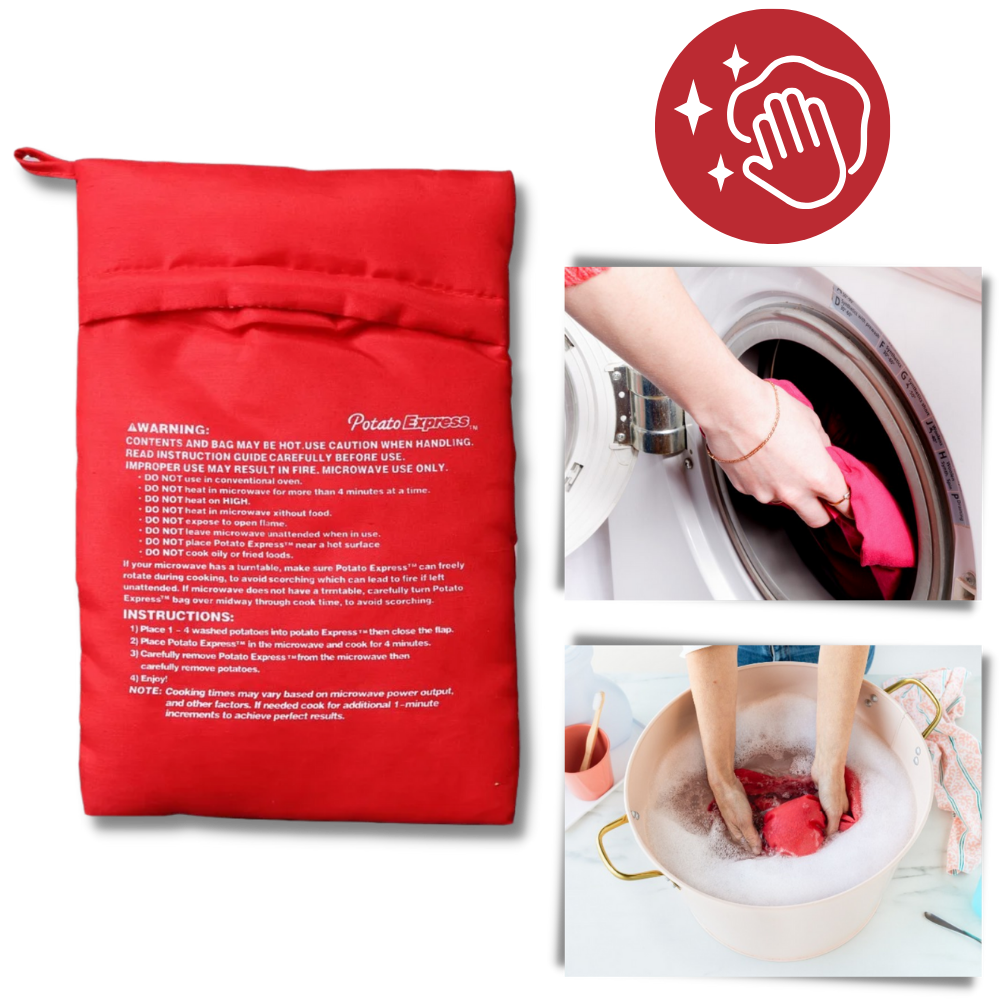 Energibesparende kartoffelpose til mikroovn
- Ozerty