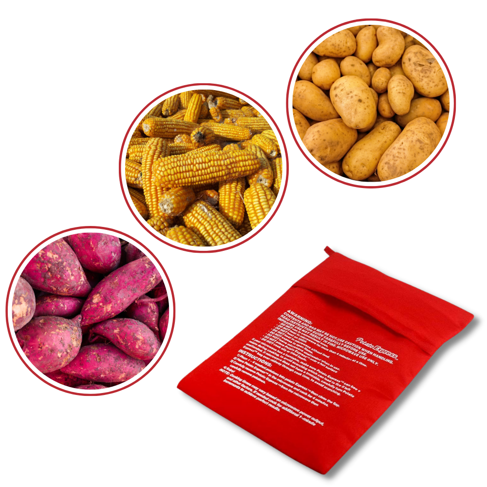 Energibesparende kartoffelpose til mikroovn
- Ozerty