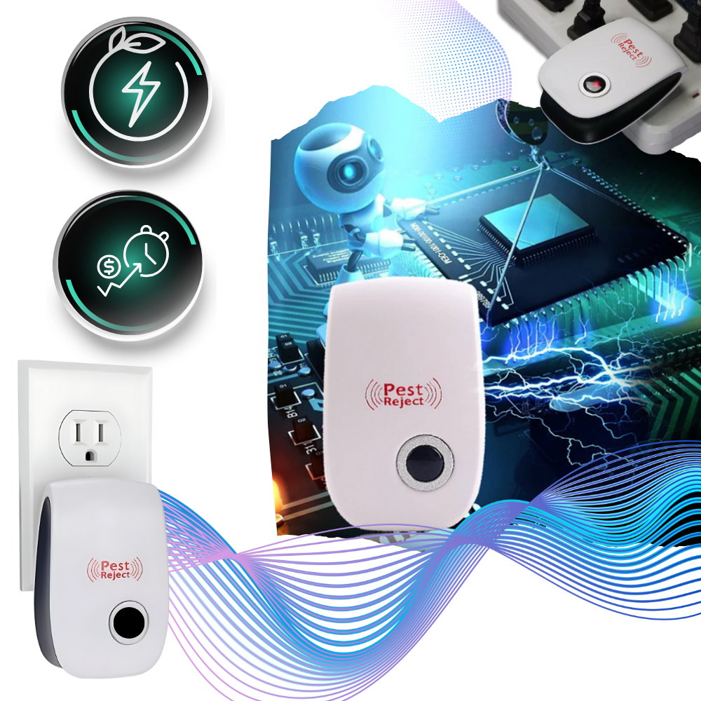 Energieffektiv ultrasonisk frastøder af skadedyr
- Ozerty