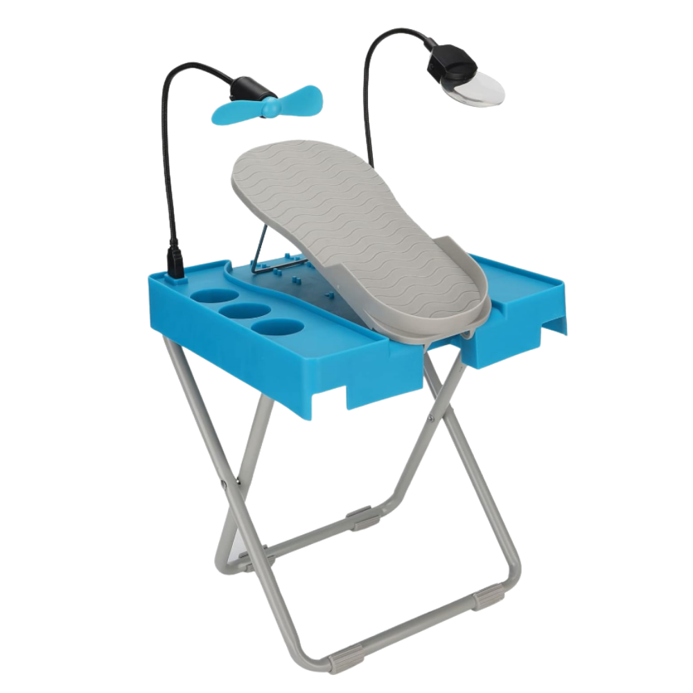 Ergonomisk LED-pedicure fodstøtte - Ozerty