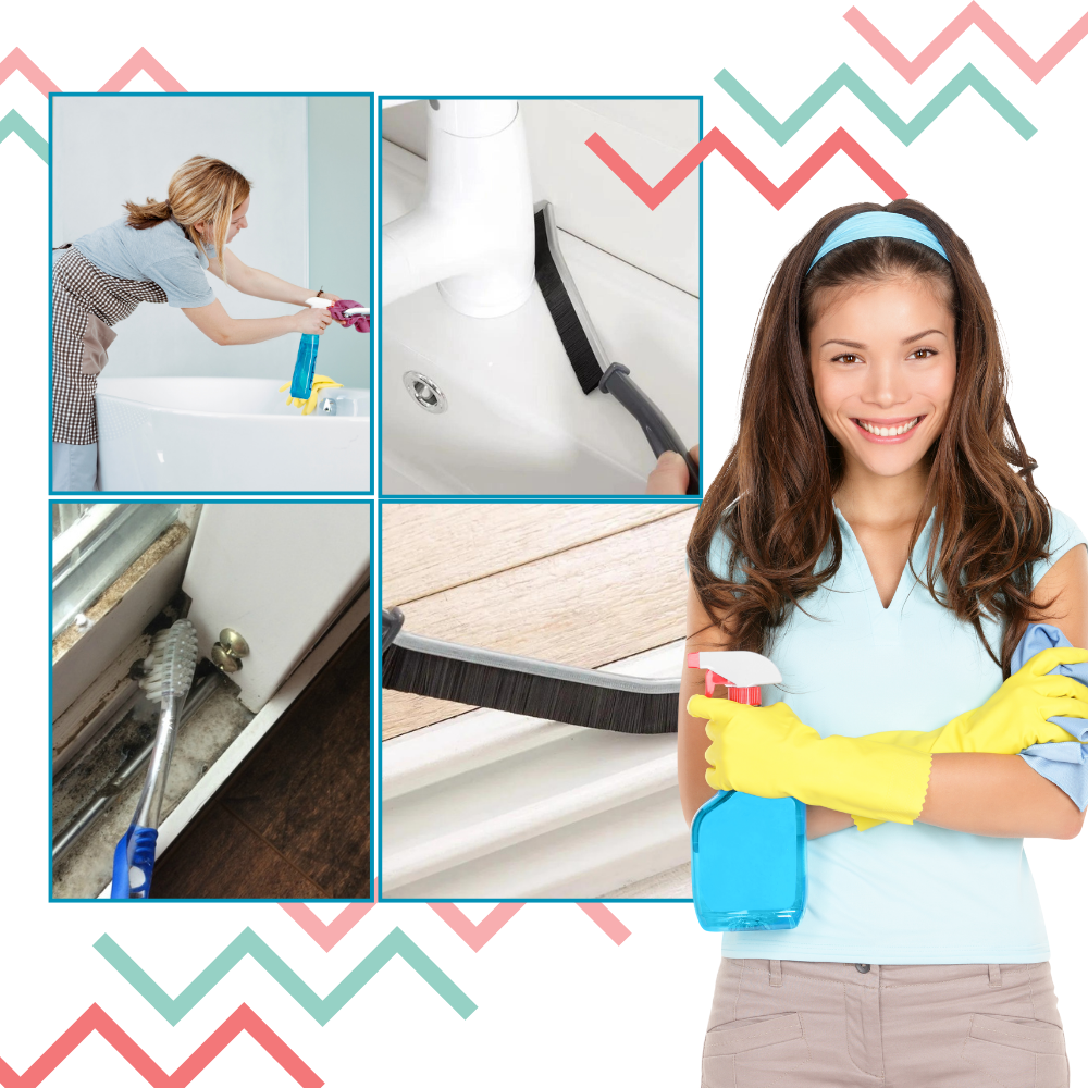 Ergonomisk blød rengøringsbørste - Ozerty