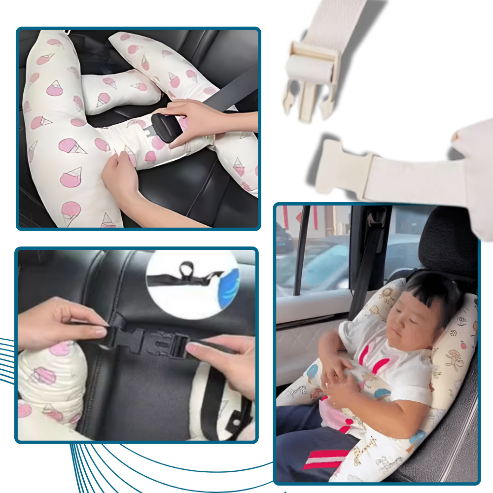 Nakkepude med ergonomisk støtte til rejsen
- Ozerty