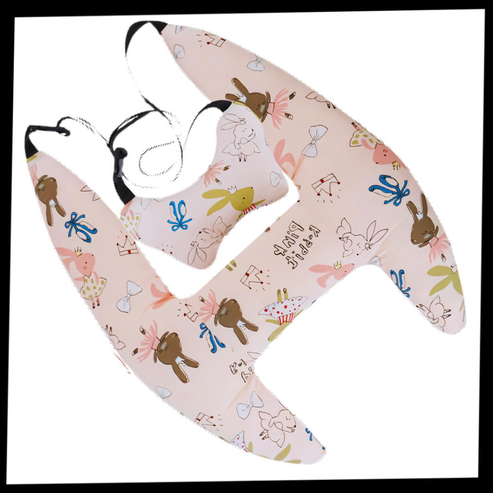 Nakkepude med ergonomisk støtte til rejsen
- Ozerty