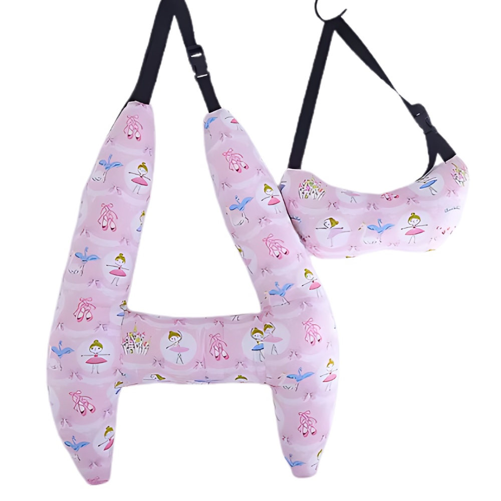 Nakkepude med ergonomisk støtte til rejsen
-Ballerina Pink - Ozerty