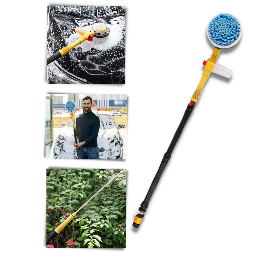 Vaskepistol der kan forlænges til bilvask
- Ozerty