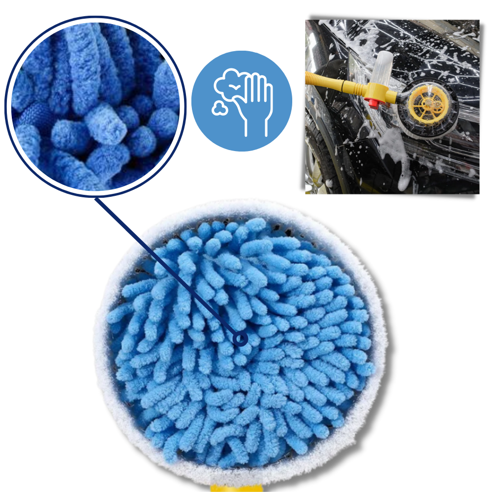 Vaskepistol der kan forlænges til bilvask
- Ozerty