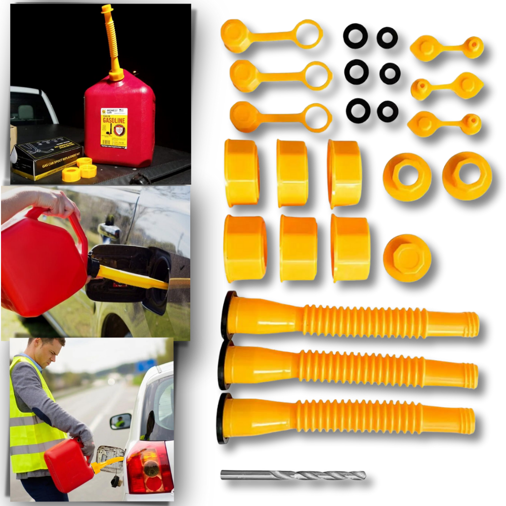 Forlænget udskiftning af tud til gasdåse
- Ozerty