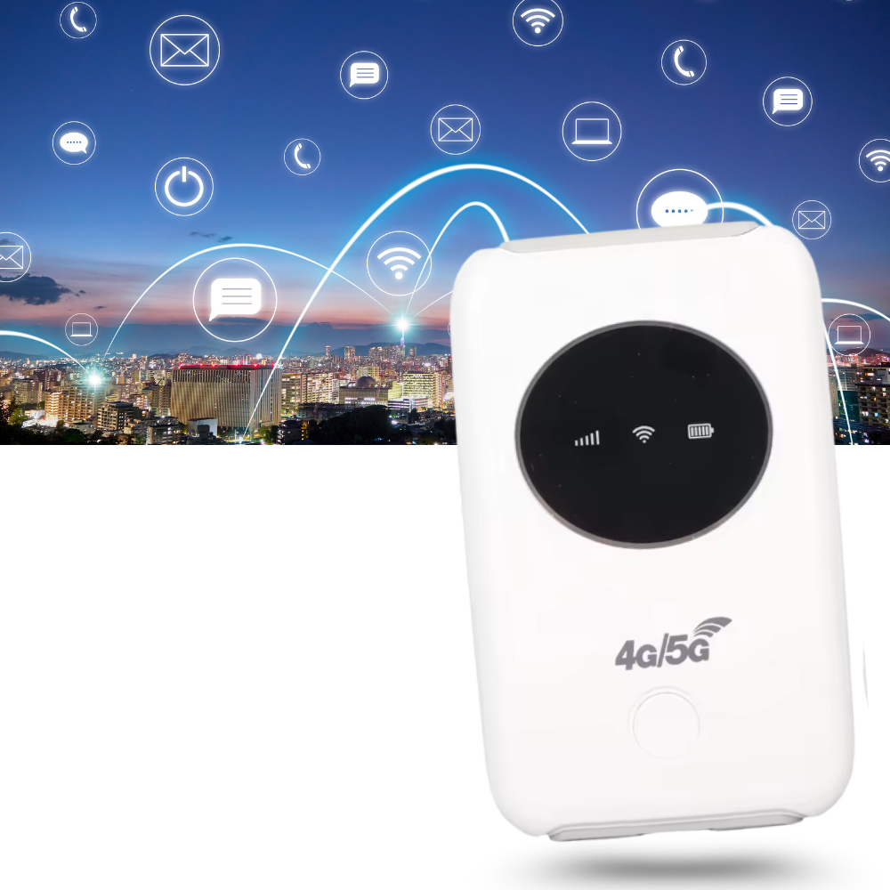 Fast Connect Bærbar WiFi - Ozerty