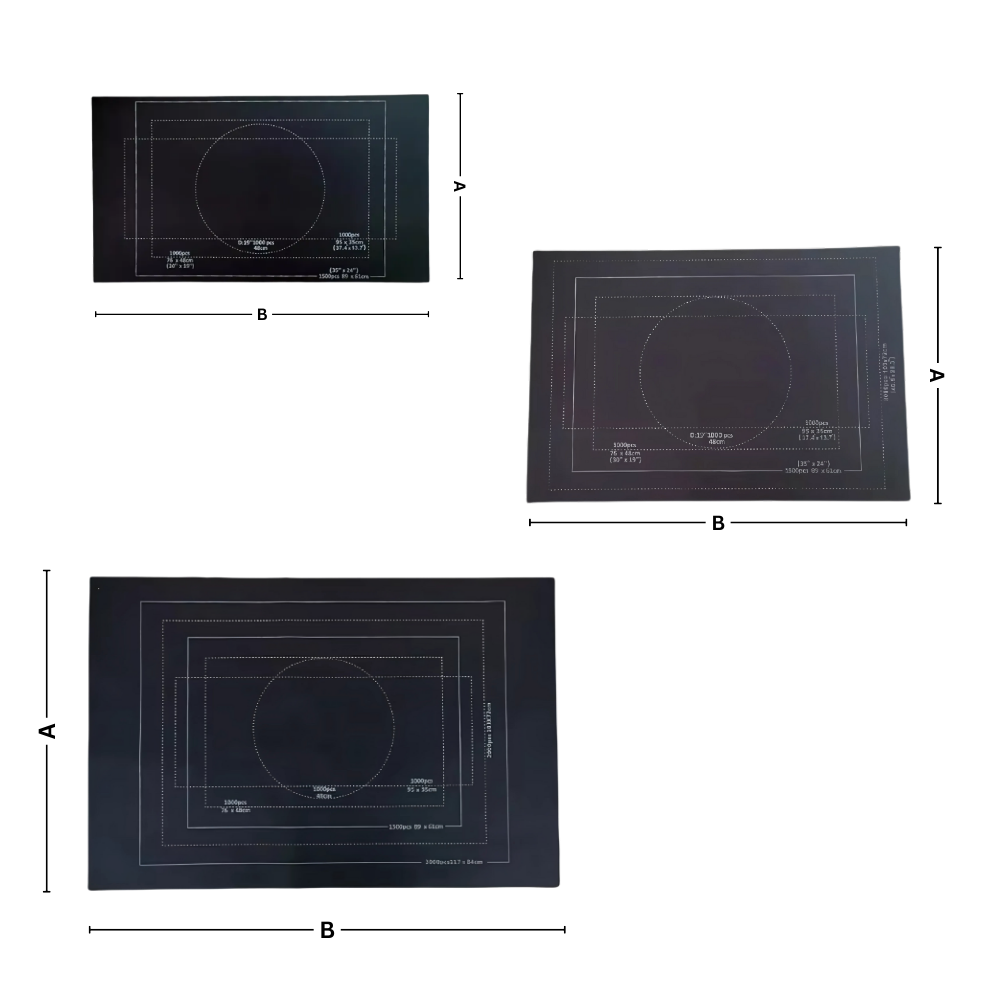 Sammenrullelig filt puslespilsmåtte - Ozerty