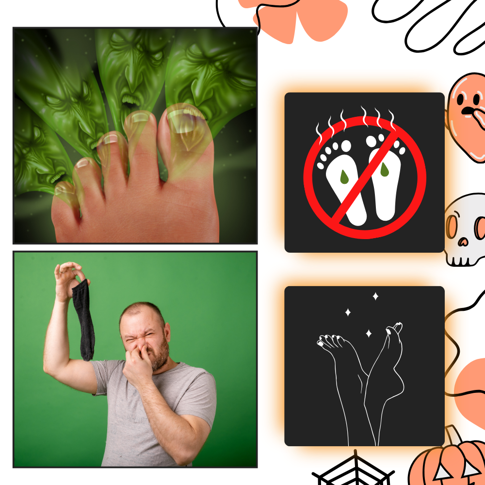 Festlige kompressionsstrømper med Halloween-design - Ozerty