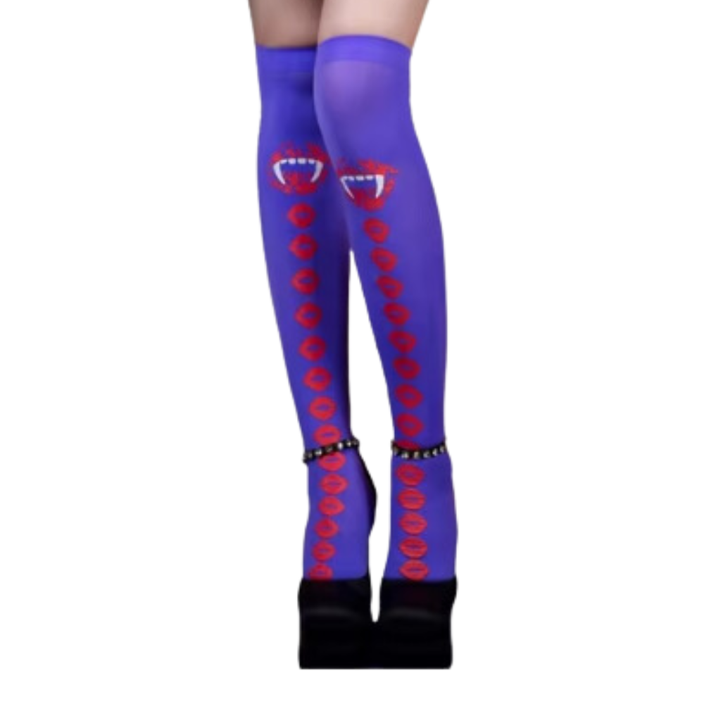 Festlige kompressionsstrømper med Halloween-design -Heksevandringer - Ozerty