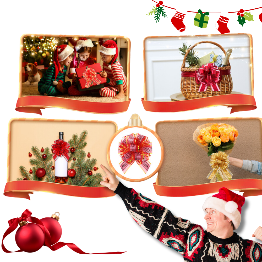 Festlige dekorative sløjfer - Ozerty