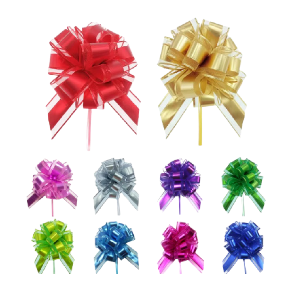 Festlige dekorative sløjfer -10 Stk. Organza Sløjfer - Ozerty