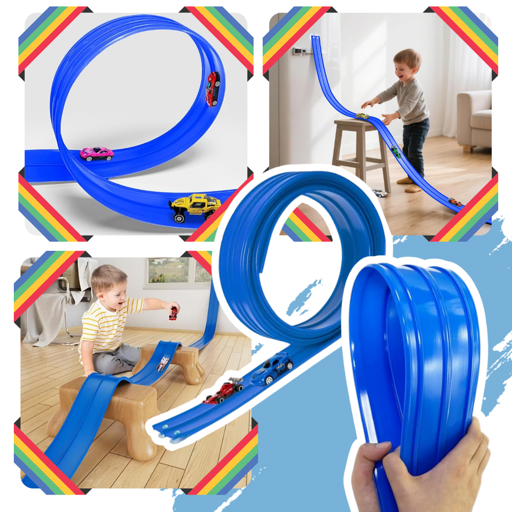 Fleksibel 2-sporet Bilbane - Ozerty