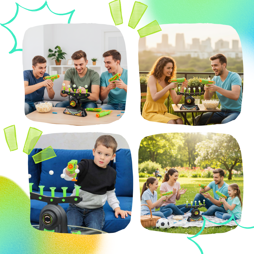 Svævende og Lysende Legetøjsspil - Ozerty