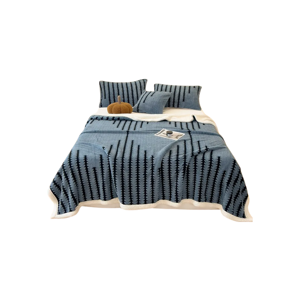 Blødt Jacquard Vintertæppe