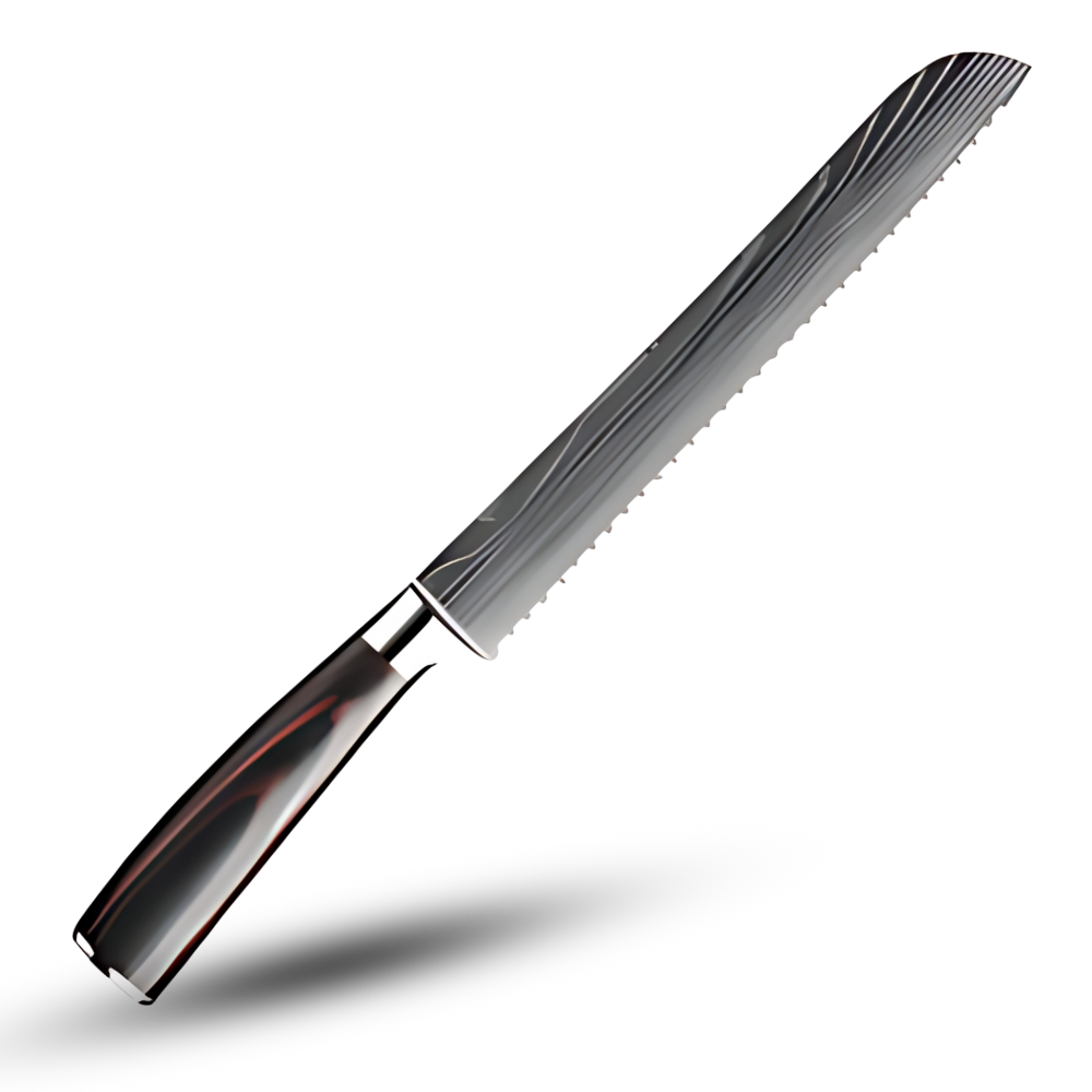 Japansk kniv i skovtræ
-Pankiri - Brødkniv 20 cm - Ozerty