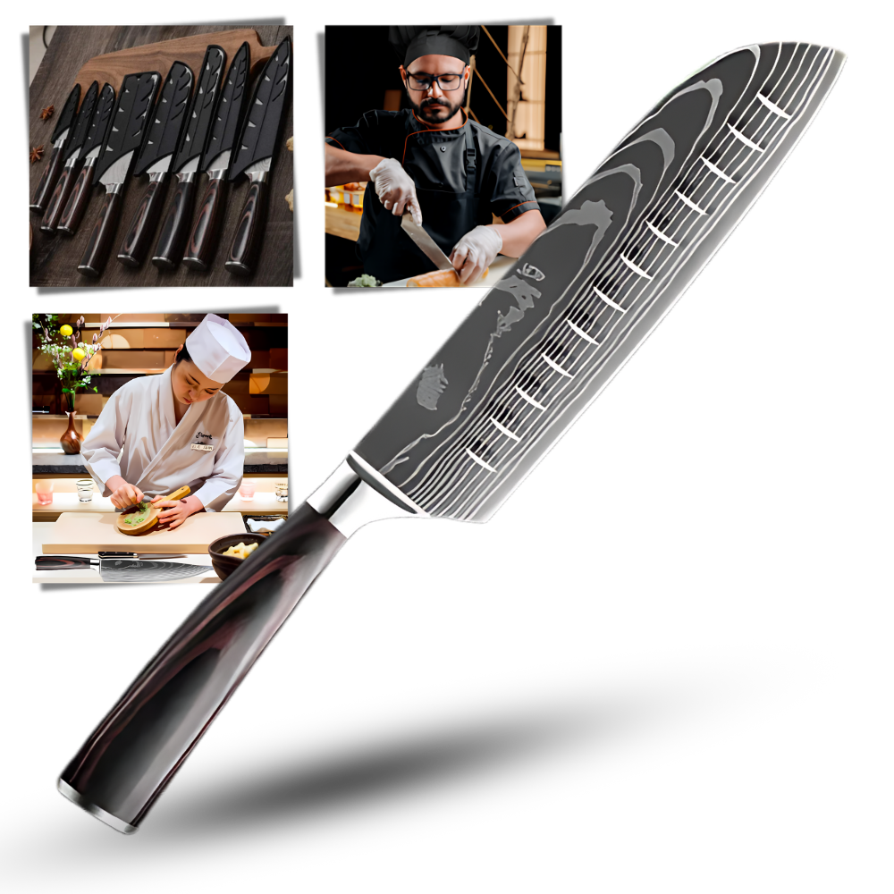 Japansk kniv i skovtræ
- Ozerty