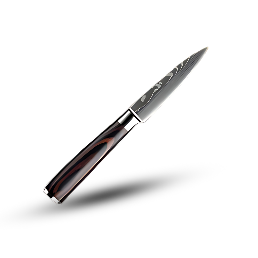 Japansk kniv i skovtræ
-Shotoh - Skærekniv 9 cm - Ozerty