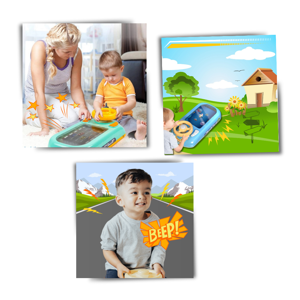 Sjovt og lærerigt køresimulator-legetøj
- Ozerty