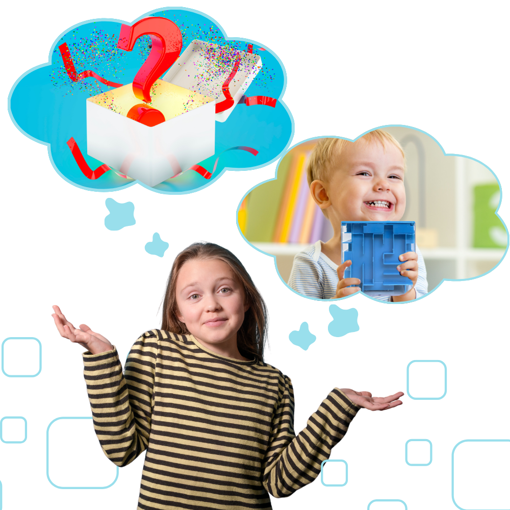 Sjov labyrintboks med penge
- Ozerty