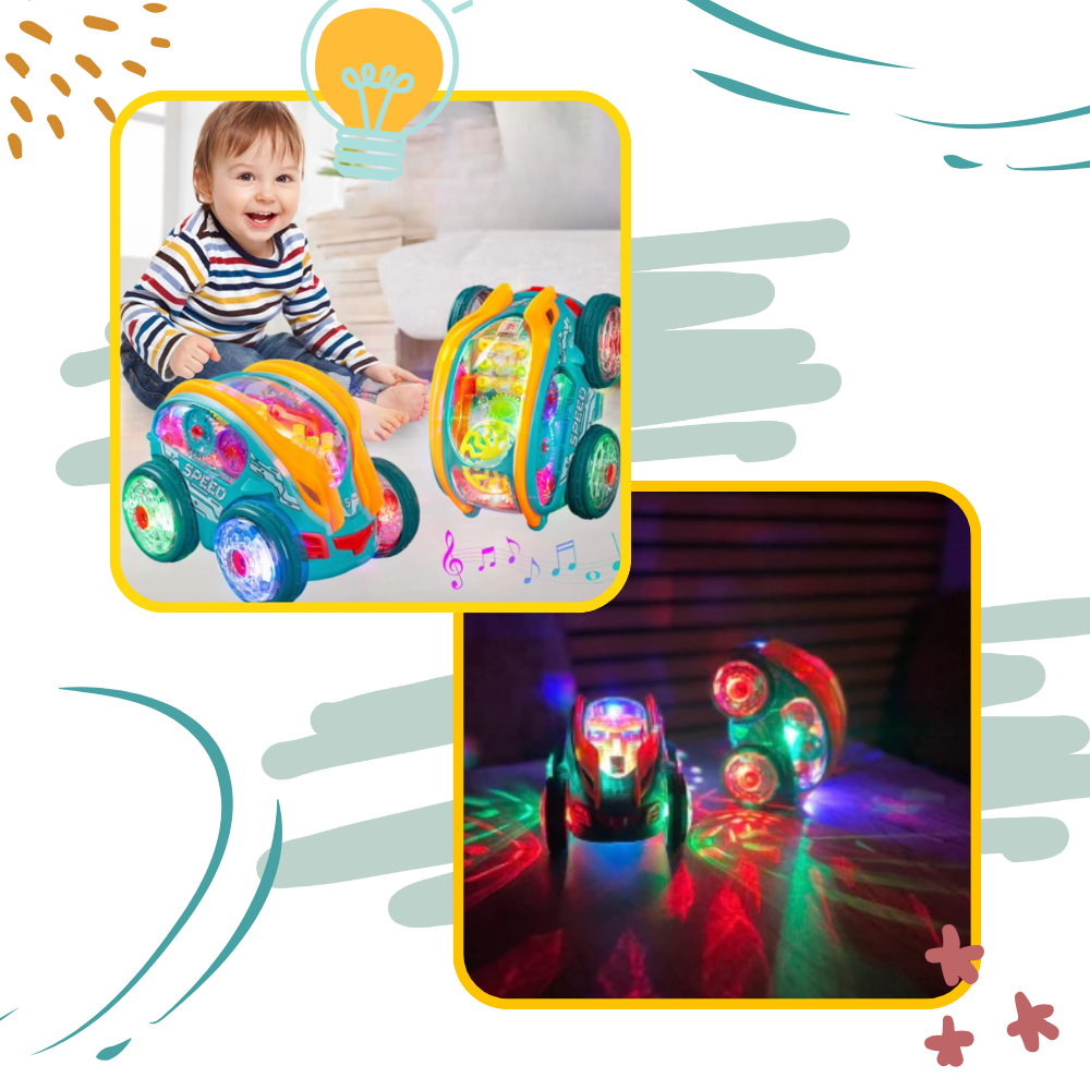 Tandjhuls-drevet legetøjsbil - Ozerty